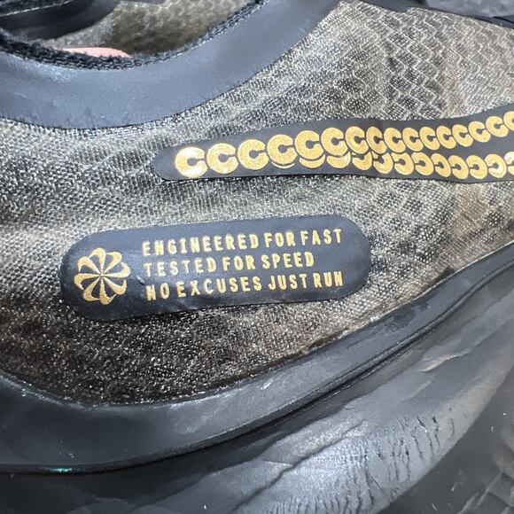 Nike Zoom Gravity GD Metallic Gold Running Sneakers Womens Size 7 - Picture 7 of 11